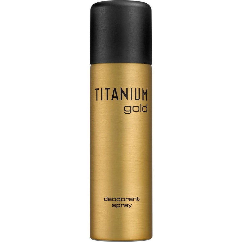 דאודורנט ספריי טיטניום גולד Titanium Gold לגבר בניחוח יוקרתי 180 מ"ל