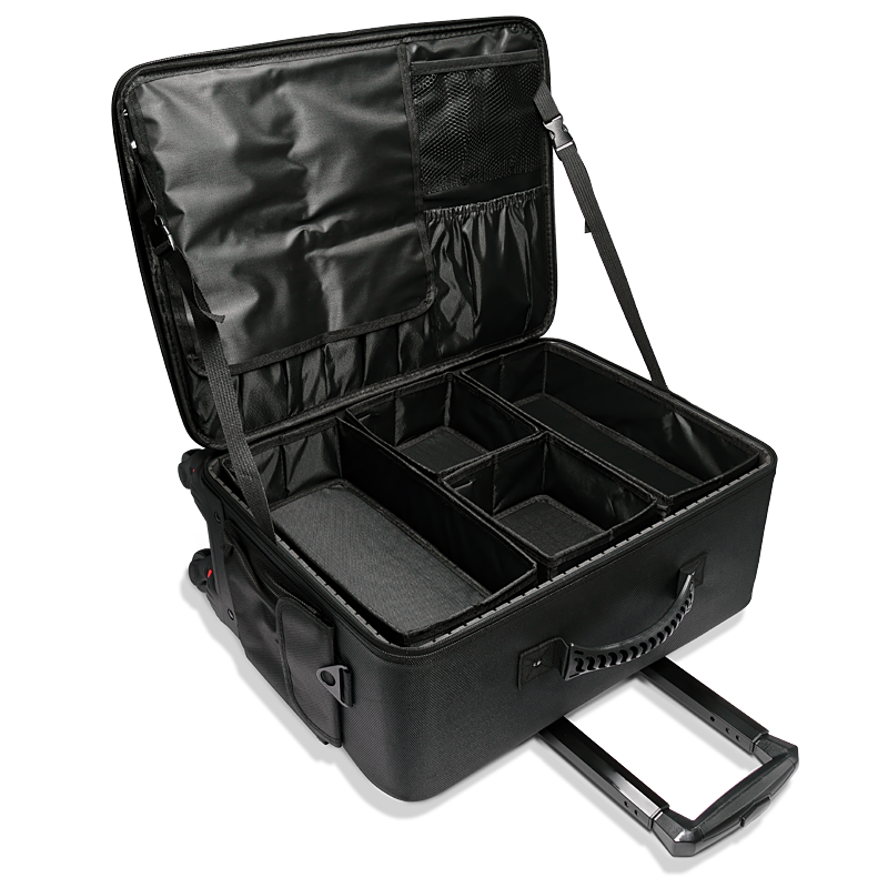 PROFESSIONAL MAKEUP TROLLEY - תיק איפור טרולי מקצועי על גלגלים | עדה לזורגן