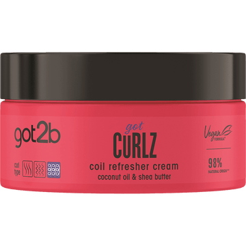 קרם הזנה ועיצוב לתלתלים גוט טו בי got2b Twisted Curl Styling Cream באריזת 200 מ"ל