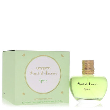 Ungaro Fruit D'amour Green Eau De Toilette Spray By Ungaro | משלוח חינם לבית ♕ | קומסטיקס ייבוא מקביל