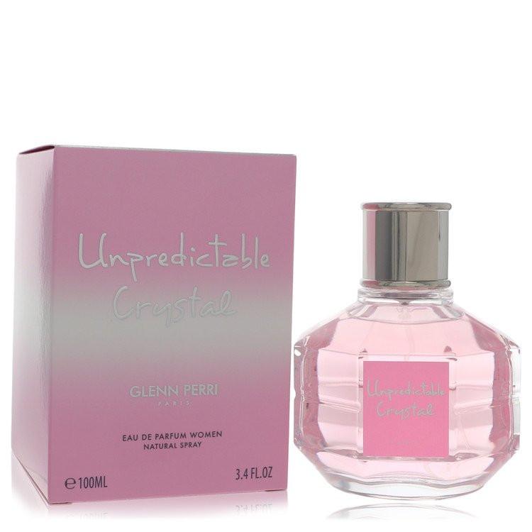 בושם לאישה גלן פרי אנפרדיקטאבל קריסטל Glenn Perri Unpredictable Crystal EDP בבקבוק יוקרתי מעוצב בניחוח פרחוני רענן