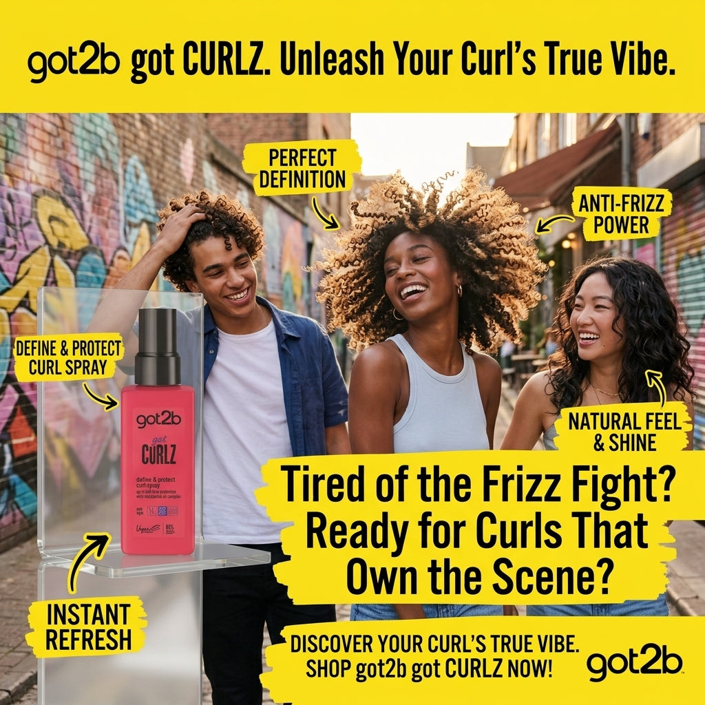ספריי לעיצוב והגדרת תלתלים גוט טו בי got2b Twisted Curl Reviver Spray – 150ml