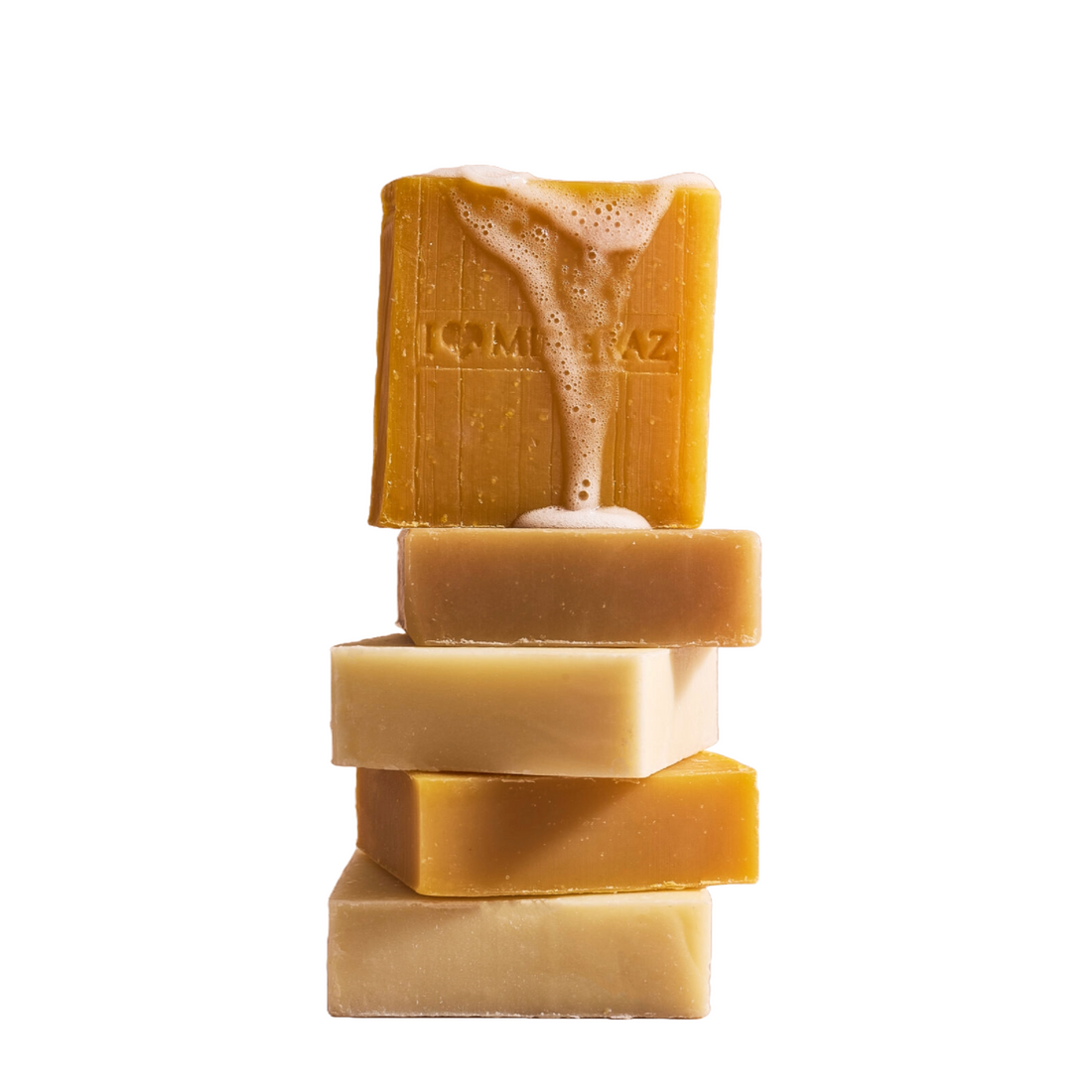 מארז חמישיית סבוני אבץ טבעיים של מינרז MINERAZ לחיטוי ניקוי עמוק והסרת איפור בערכת חיסכון