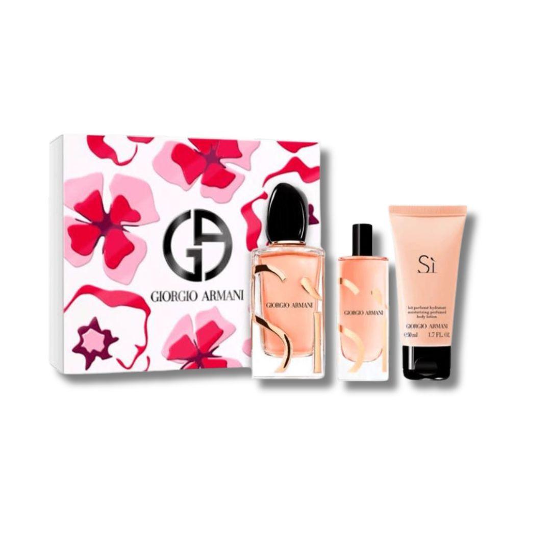 מארז בישום יוקרתי SI EDP INTENSE 100 מ"ל + 15 מ"ל + 50 מ"ל