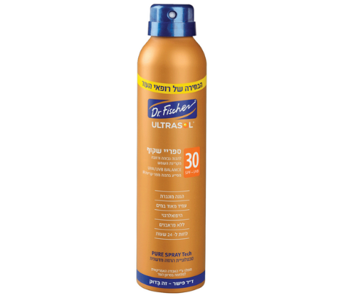 בושם ספריי הגנה מהשמש DR. FISCHER 200 מ"ל - היפואלרגני |  מבית DR. FISCHER | Dr. Fischer - מקורי ב-Cosmetix