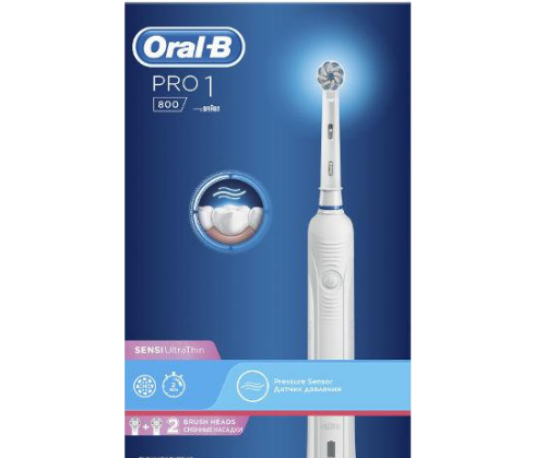 מברשת שיניים חשמלית Oral-B Professional 800 עם טיימר