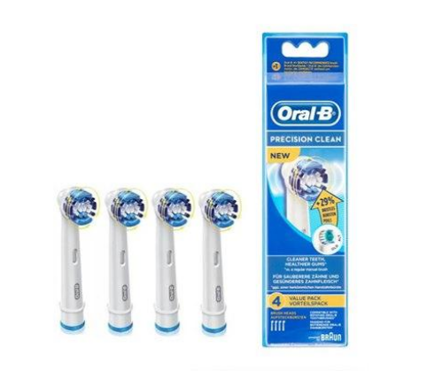 מברשת שיניים חשמלית ORAL-B Precision Clean עם 4 ראשים