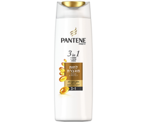 שמפו מרכך ומסכה 3 ב-1 PANTENE 500 מ"ל