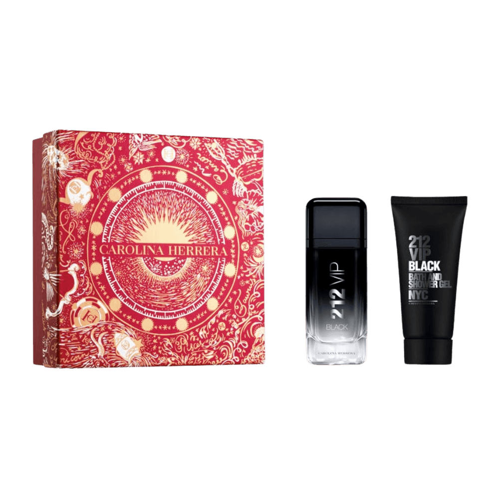 Carolina Herrera VIP Black Set Edp 100ML + ג'ל רחצה 100ML