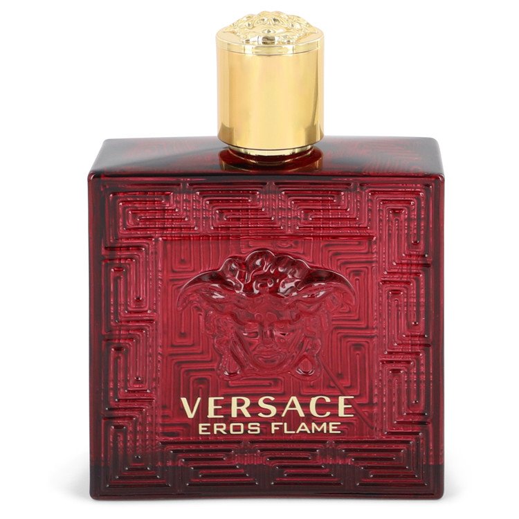 Versace Eros Flame Eau De Parfum Spray (Tester) By Versace | משלוח חינם לבית ♕ | קומסטיקס ייבוא מקביל