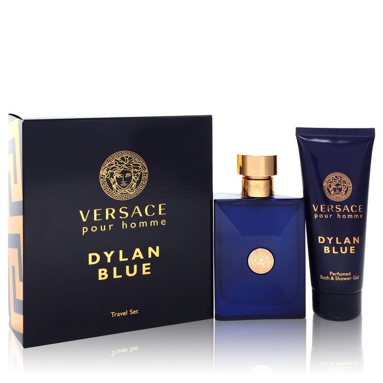 סט מתנה של Versace Pour Homme Dylan Blue מבית Versace | משלוח חינם לבית ♕ | קומסטיקס ייבוא מקביל