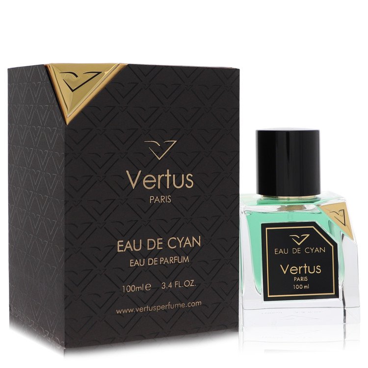 Vertus Eau De Cyan ספריי Eau De Parfum (יוניסקס) מאת Vertus | משלוח חינם לבית ♕ | קומסטיקס ייבוא מקביל