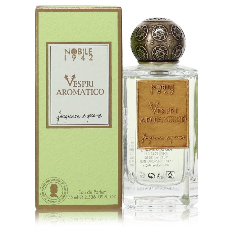 Vespri Aromatico Eau De Parfum Spray (יוניסקס) מאת נוביל 1942 | משלוח חינם לבית ♕ | קומסטיקס ייבוא מקביל