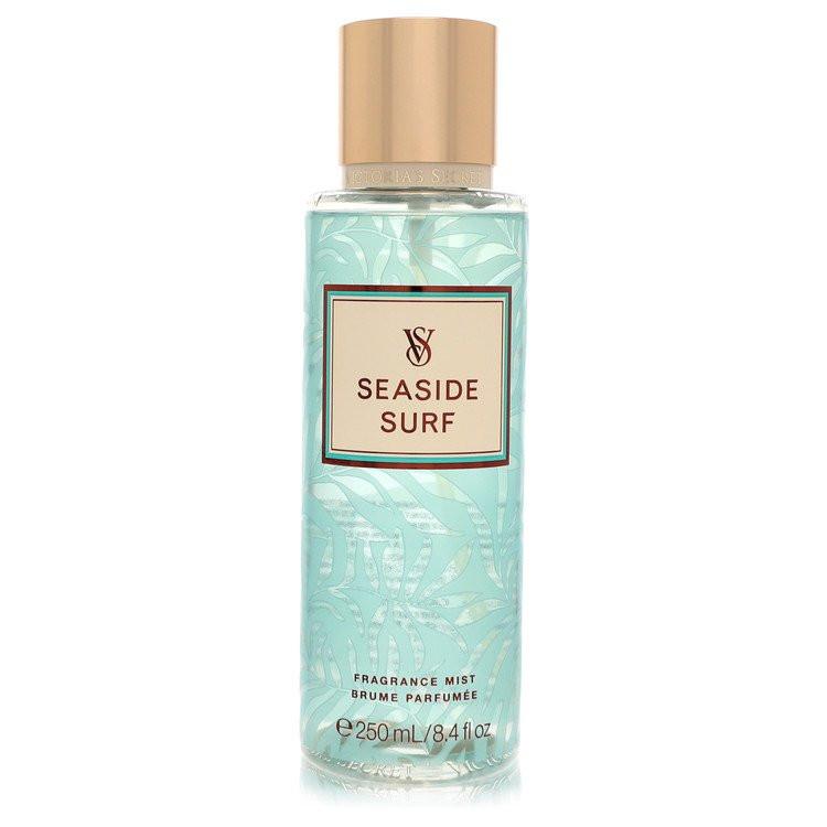 מיסט גוף Victoria's Secret Seaside Surf לאישה - ניחוח ימי ופרחוני המשלב אוויר ים ויסמין חופי בבקבוק המקרין רעננות אבסולוטית וסטייל קיצי מנצח.