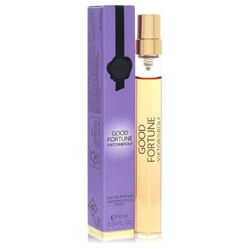 בושם Viktor&Rolf Good Fortune לאישה בגרסת מיני ספרי - אדל פרפיום יוקרתי המשלב שומר, יסמין ווניל בבורבון בבקבוק מעוצב וקומפקטי לנשיאה בתיק וביטחון עצמי אבסולוטי.