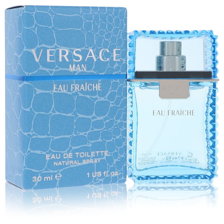 Versace Man Eau Fraiche Eau De Toilette ספריי (כחול) מאת Versace | משלוח חינם לבית ♕ | קומסטיקס ייבוא מקביל