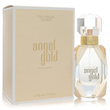 בושם Victoria's Secret Angel Gold לאישה - אדל פרפיום יוקרתי המשלב ברגמוט, גרדניה ומושק בבקבוק עם כנפי מלאך מוזהבות המקרין זוהר, ביטחון עצמי וסטייל מודרני.