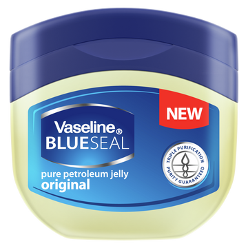 וזלין Blue Seal אוריגינל פטרוליום ג'לי טהור לשיקום והגנה על עור יבש 100 מ"ל Vaseline Original Petroleum Jelly