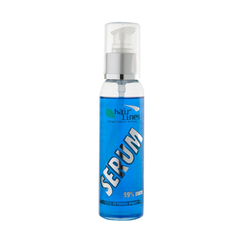 סרום כחול ויטמינס Vitamins Hair Lines לשיקום שיער יבש מאוד ופגום להענקת ברק קריסטלי והגנה 100 מ"ל