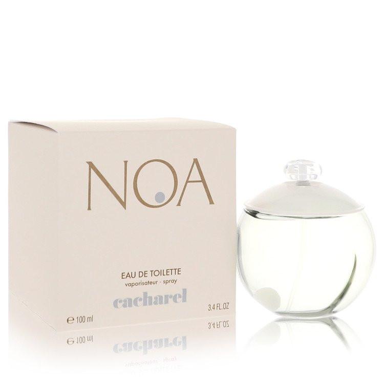 בושם יוקרתי לאישה Cacharel Noa Eau de Toilette בבקבוק הפנינה האייקוני והאצילי המקרין שלווה וזוהר