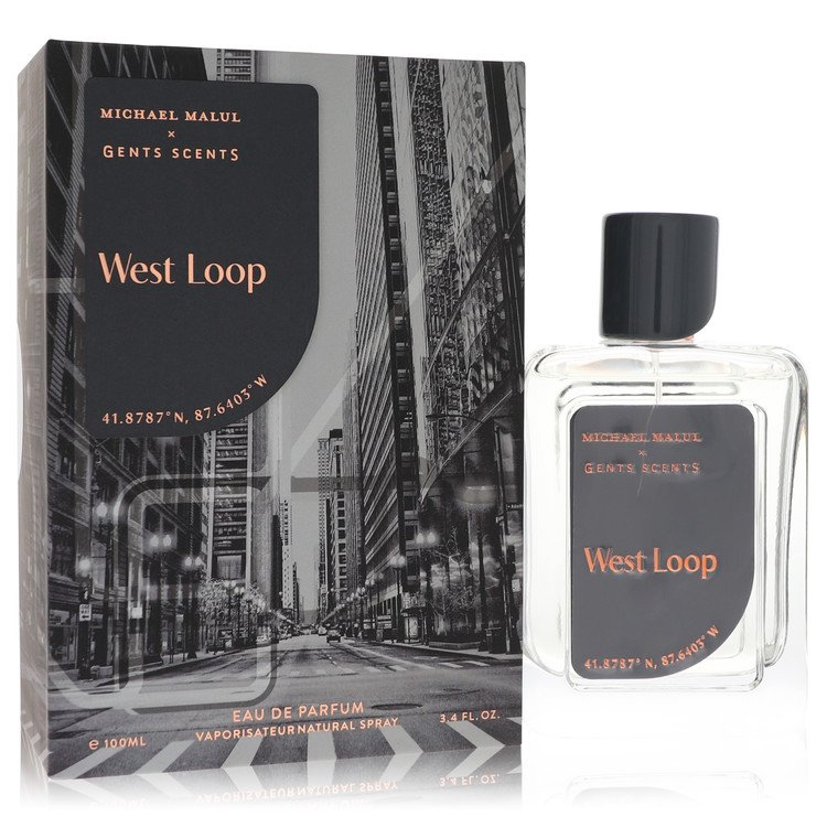 Michael Malul West Loop Eau De Parfum Spray By Michael מלול | משלוח חינם לבית ♕ | קומסטיקס ייבוא מקביל