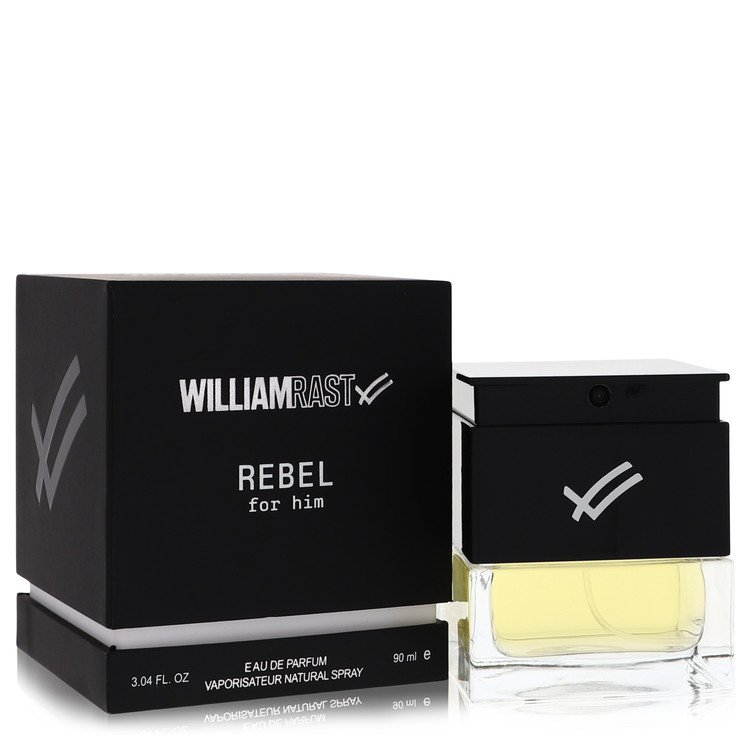 ויליאם ראסט Rebel Eau De Parfum ספריי מאת ויליאם ראסט | משלוח חינם לבית ♕ | קומסטיקס ייבוא מקביל
