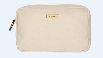 תיק קנבס יוקרתי M·A·C Canvas Gift Bag לאחסון מוצרי איפור וטיפוח במהדורה מוגבלת