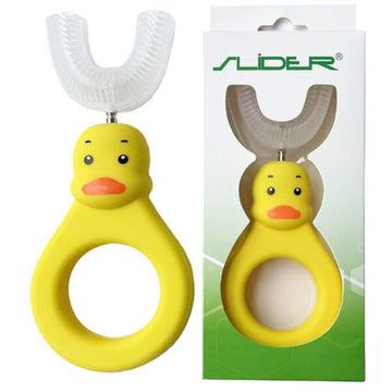 מברשת שיניים 360 בצורת ברווז SLIDER לילדים 2-6