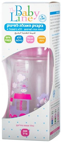 כוס שתייה Baby Line Churi - נוחה, ללא נזילות, 6+ חודשים