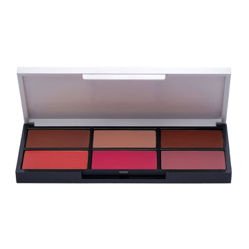 LIPSTICK PALETTE - פלטת 6 גווני שפתון במרקם לחותי עשיר (3 שילובים לבחירה) | עדה לזורגן