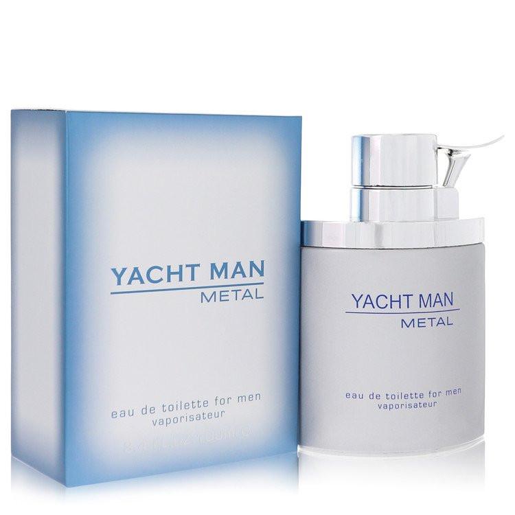 Yacht Man Metal Eau De Toilette Spray By Myrurgia | משלוח חינם לבית ⭐ | קוסמטיקס ייבוא מקביל | ✅ מוצר מקורי 100%.