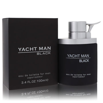 Yacht Man Black Eau De Toilette Spray By Myrurgia | משלוח חינם לבית ⭐ | קוסמטיקס ייבוא מקביל | ✅ מוצר מקורי 100%.