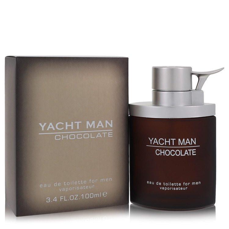 Yacht Man Chocolate Eau De Toilette Spray By Myrurgia | משלוח חינם לבית ⭐ | קוסמטיקס ייבוא מקביל | ✅ מוצר מקורי 100%.