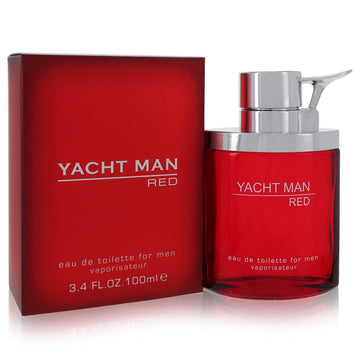 Yacht Man Red Eau De Toilette Spray By Myrurgia | משלוח חינם לבית ♕ | קומסטיקס ייבוא מקביל