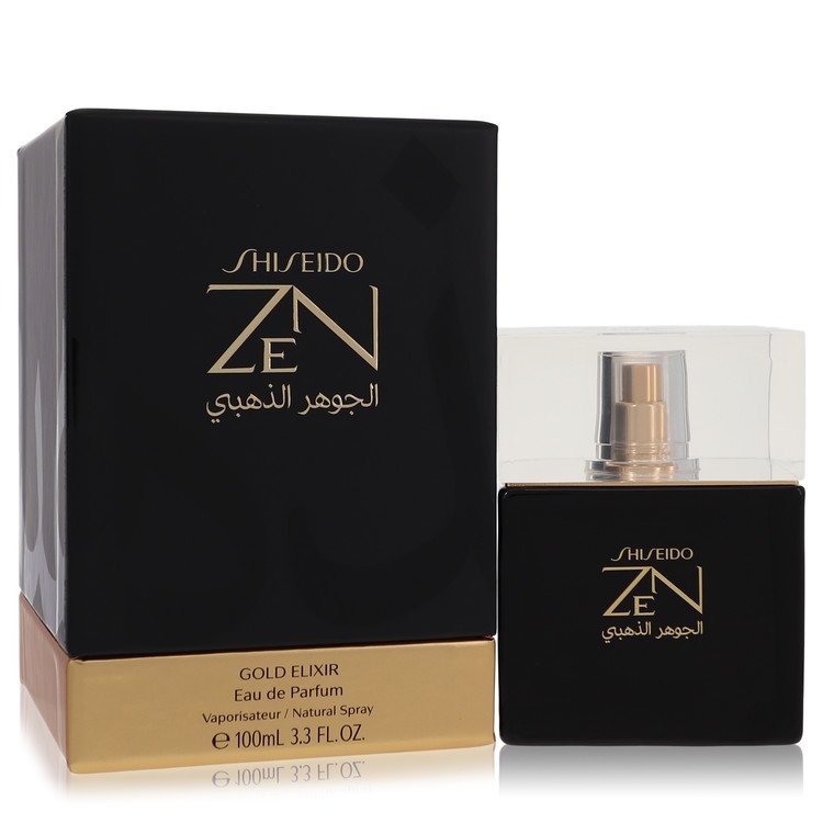 Zen Gold Elixir Eau De Parfum Spray By Shiseido | משלוח חינם לבית ♕ | קומסטיקס ייבוא מקביל