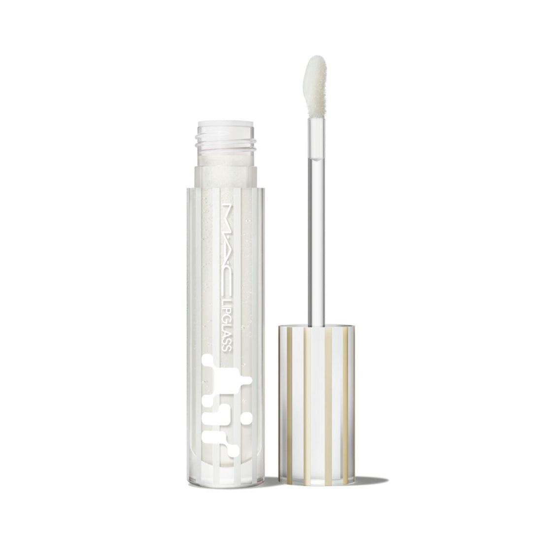 גלוס מבריק וקל משקל M·A·C Lipglass Air בפורמולה שאינה דביקה למראה שפתיים זוהר ונינוח