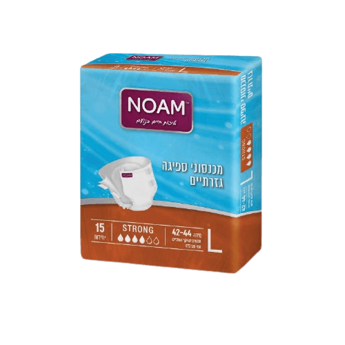 מכנסון ספיגה אלסטי 15 יחידות - גזרה אנטומית