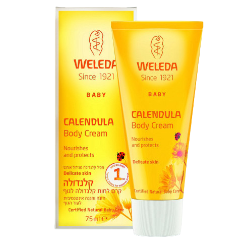 קרם לחות קלנדולה לתינוק 75 מ"ל - וולדה | וולדה | Weleda.
