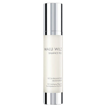 Malu Wilz Sicca Balancing Moisturizer anti-aging cream for combination skin with Poreaway and Niacinamide 50ml