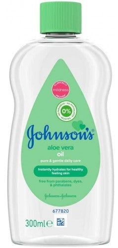 שמן אלוורה עדין 300 מ"ל - ג'ונסון | ג'ונסונס | Johnson's.