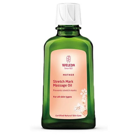 שמן הריון של ד"ר פישר 100 מ"ל - למניעת סימני מתיחה | וולדה | Weleda.