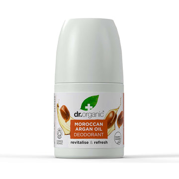 Dr Organic דיאודורנט רול-און שמן ארגן 50 מ"ל