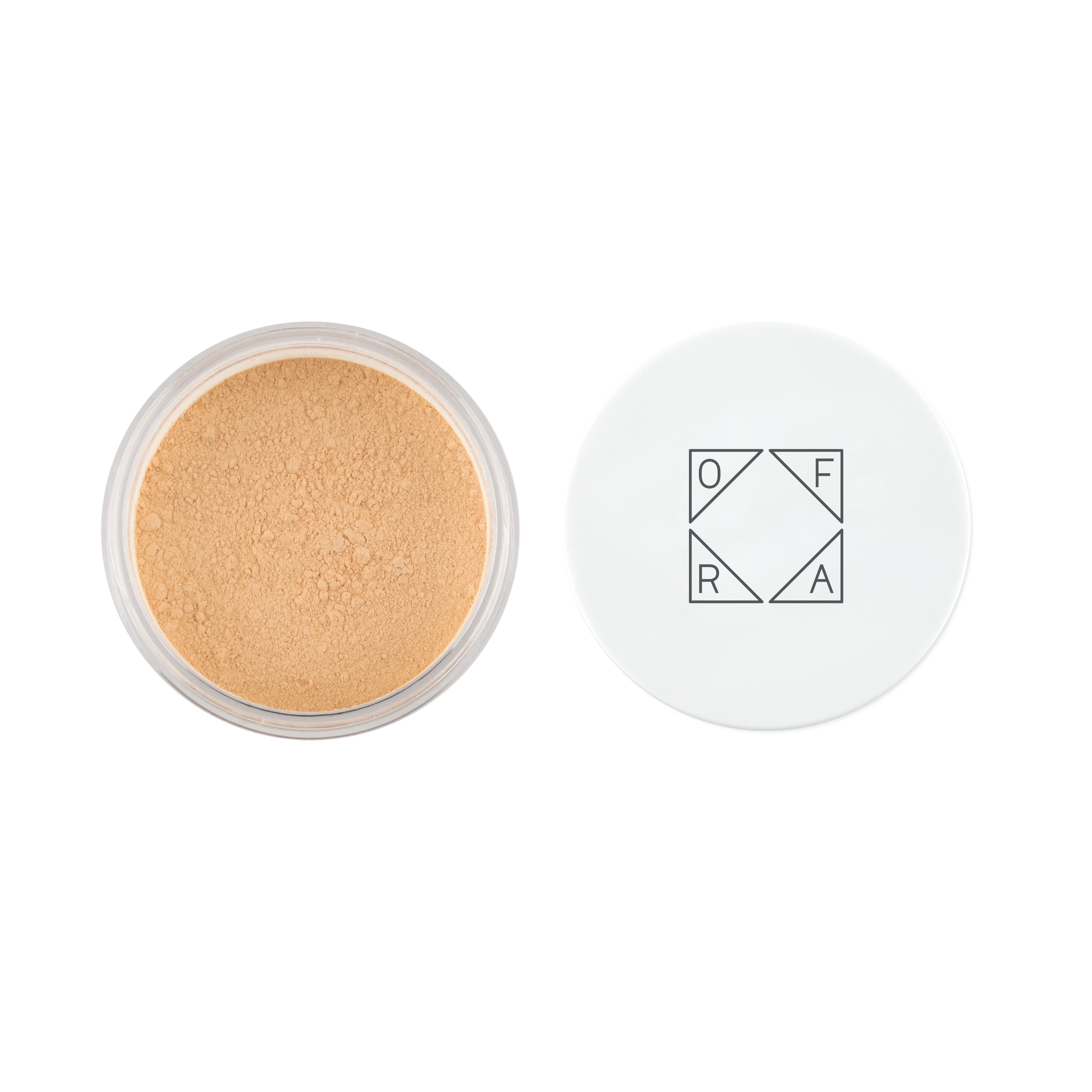 פודרה מקבעת איירבראש - משמש מבהיר Airbrush Setting Powder - Brightening Apricot עופרה OFRA | קוסמטיקס