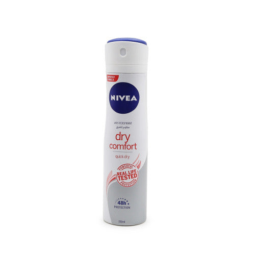 דאודורנט ספריי יבש NIVEA 150 מ"ל - הגנה 48 שעות