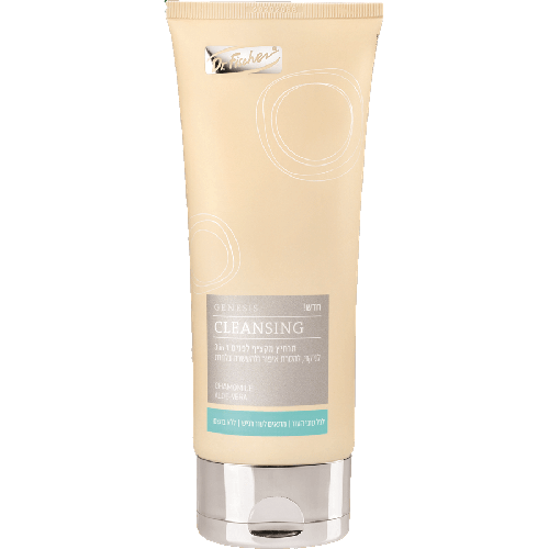 ד"ר פישר ג'נסיס קלין סינג תרחיץ מקציף פנים 3ב1 200מ"ל