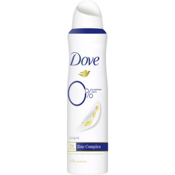 דאב ספריי דאודורנט אוריגינל ללא מלחי אלומיניום 150 מ"ל: רעננות עדינה, הגנה יומיומית מושלמת