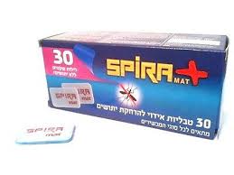 ספירה מאט פלוס - דחיית יתושים, 30 טבליות