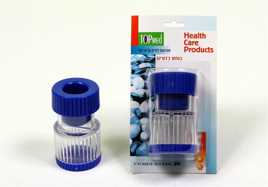 כותש כדורים טופמד - חווית נטילת תרופות נוחה