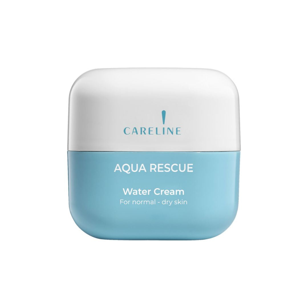 קרם לחות Careline Aqua Rescue Water Cream במרקם מים-קרם קליל ומרענן 50 מ"ל