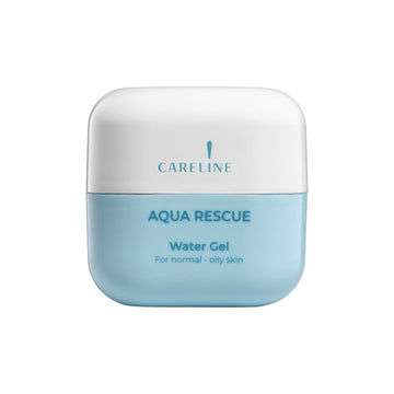 ג'ל לחות Careline Aqua Rescue Water Gel במרקם מים צלול ומרענן לספיגה מהירה 50 מ"ל